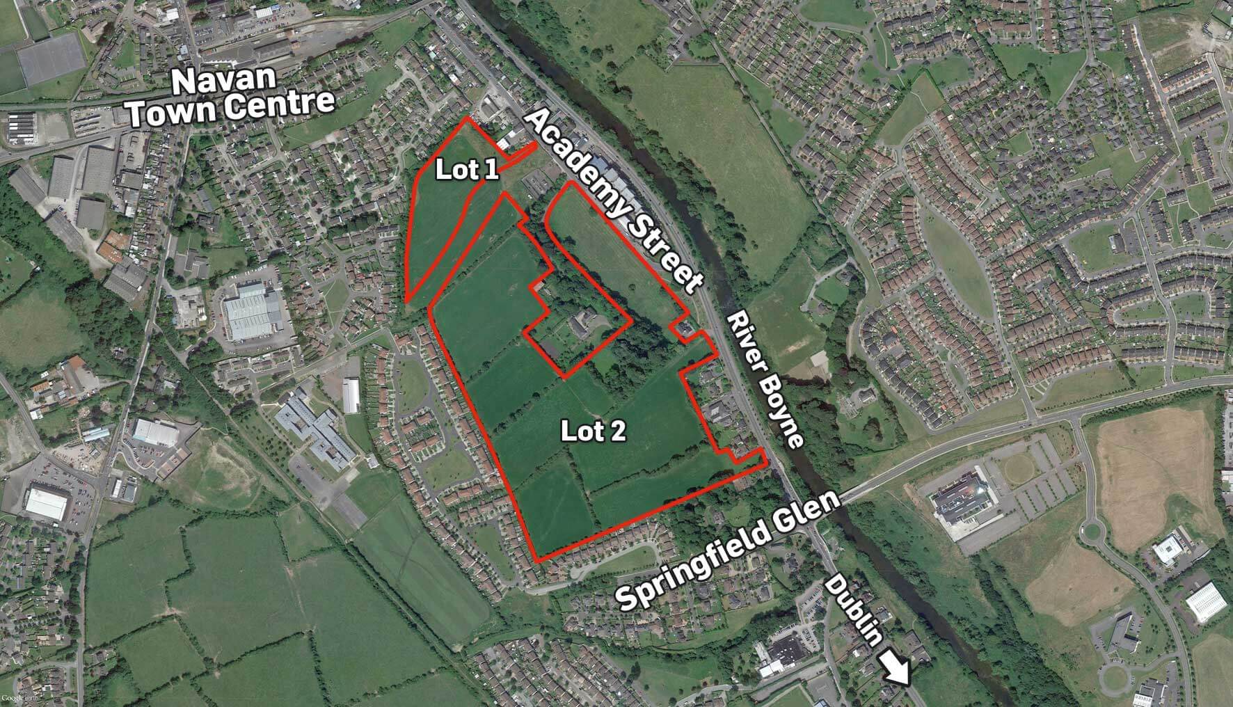 Major Residential Site in Navan excess €4m