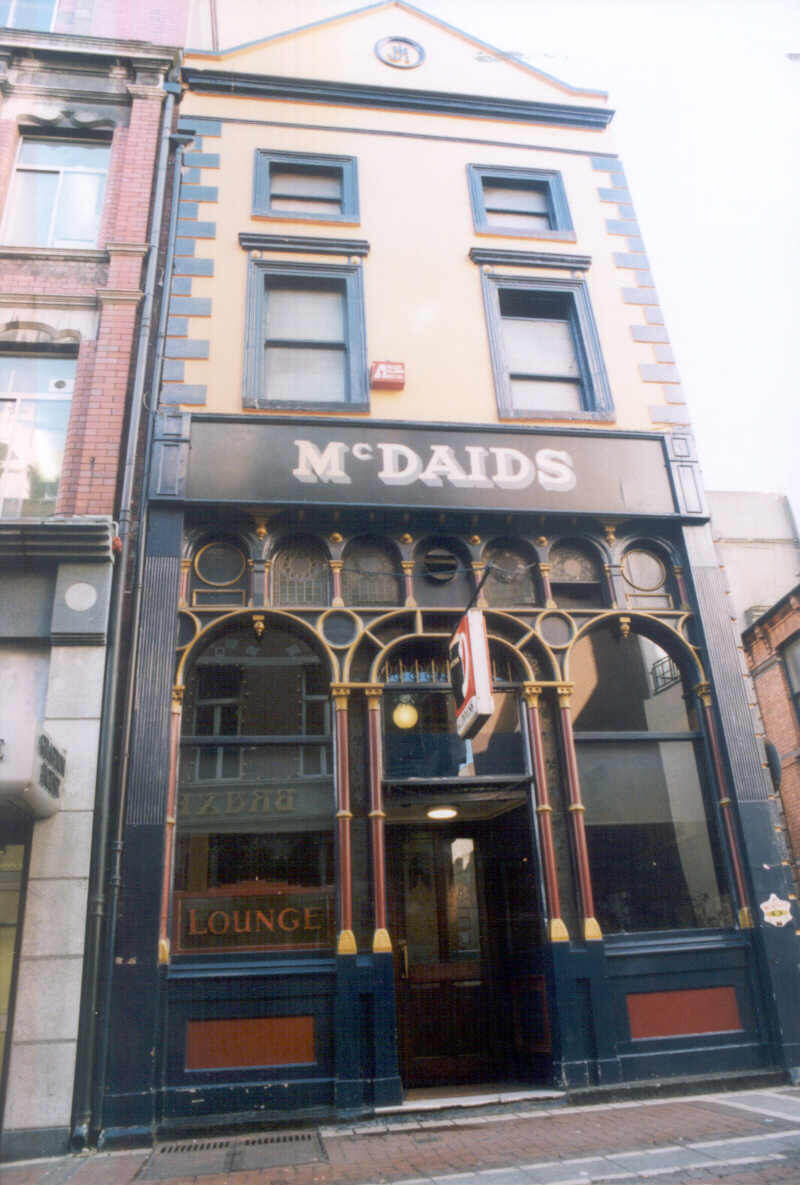 1996 -2005 McDaids - Sold 1998