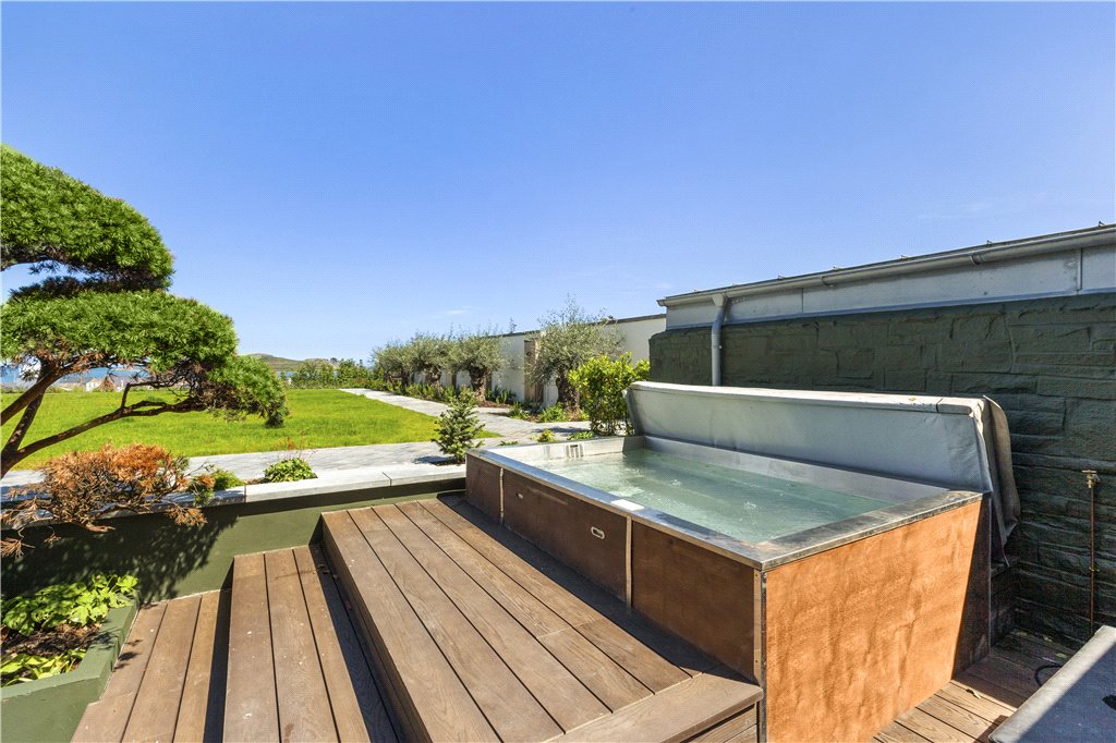 Deck and Hot Tub