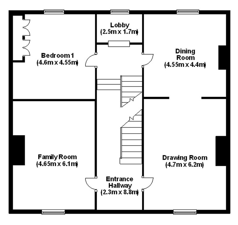 Floor Plan First Flo